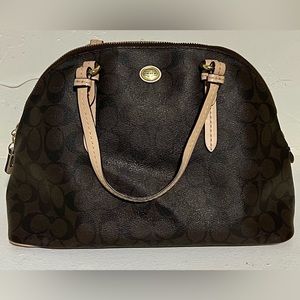 Coach Signature Domed Satchel